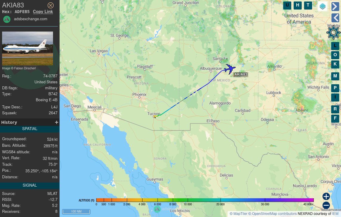 TheIntelFrog on Twitter "US Air Force E4B National Airborne