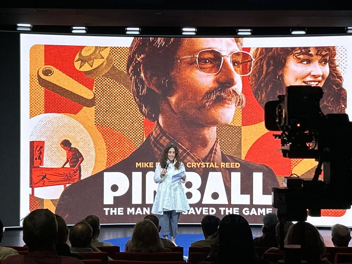 Movie night at the @CatoInstitute: Watching the award-winning “Pinball: The Man Who Saved the Game,” about the man who overturned New York City’s ban on pinball (one of my all time favorite things) #CatoEvents