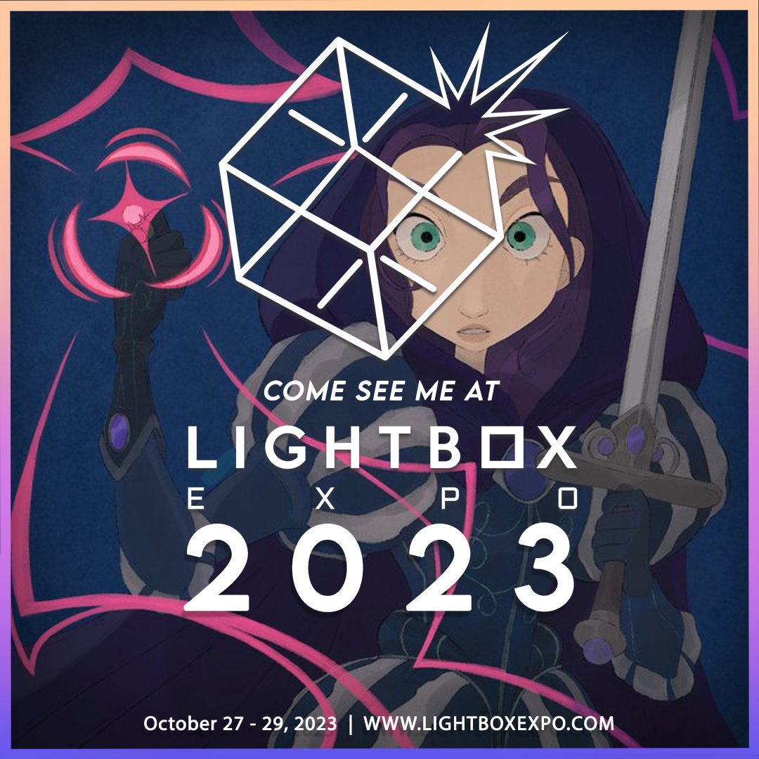 I wanted to announce the exciting news that I'll be doing a character design demo at Lightbox expo this year! I'll be showing my approach to creating appealing character rotations for production and portfolios, a very necessary skill for every character designer!