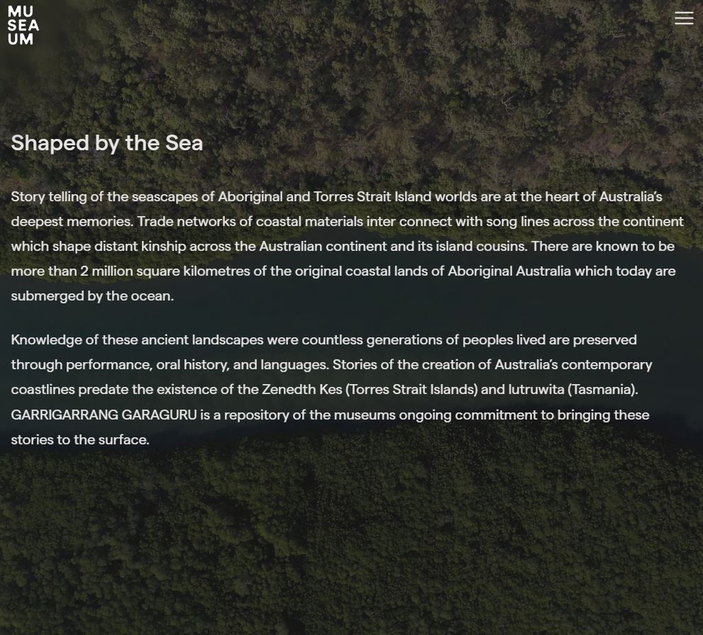 seamuseum_edu's tweet photo. Last month @seamuseum_ launched our new digital experience sharing Aboriginal and Torres Strait Islander stories, songlines, knowledges and languages. Another great place to discover First Nations art, creativity and cultural expression.
https://t.co/PXI29uIxSI https://t.co/2eoQOTw9Oa