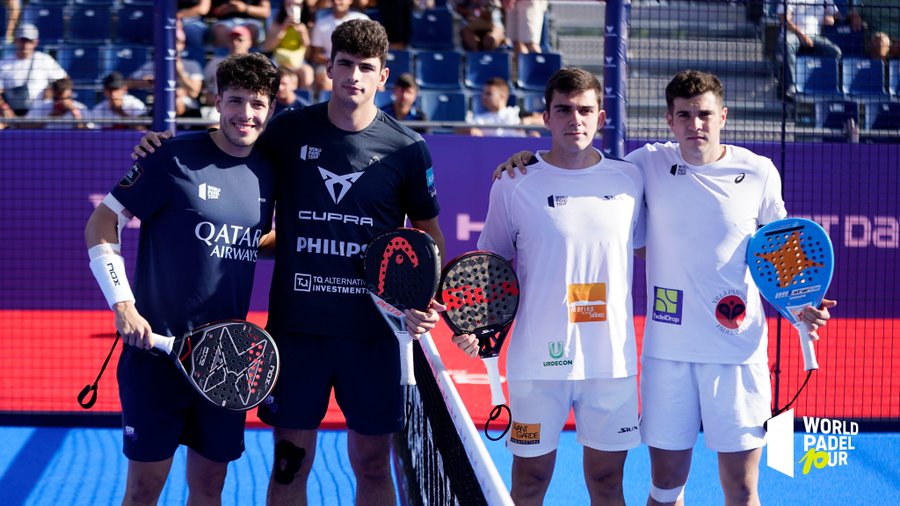 padelvirt's tweet photo. 💥MAS 1 QUE NUNCA💥

🔥Los número 1 @agustapiacarp/@Arturocoello__ ya se encuentran en cuartos tras ganar a Barahona / Mora por un resultado de 6-3 / 7-5 donde los 1 demostraron quienes son y que es lo que quieren a final de temporada🔥 https://t.co/xl9jFOplKn