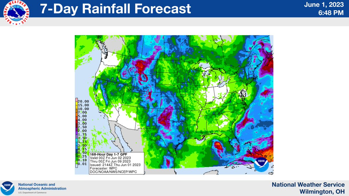 NWS Wilmington OH on Twitter "Abnormally dry weather will continue