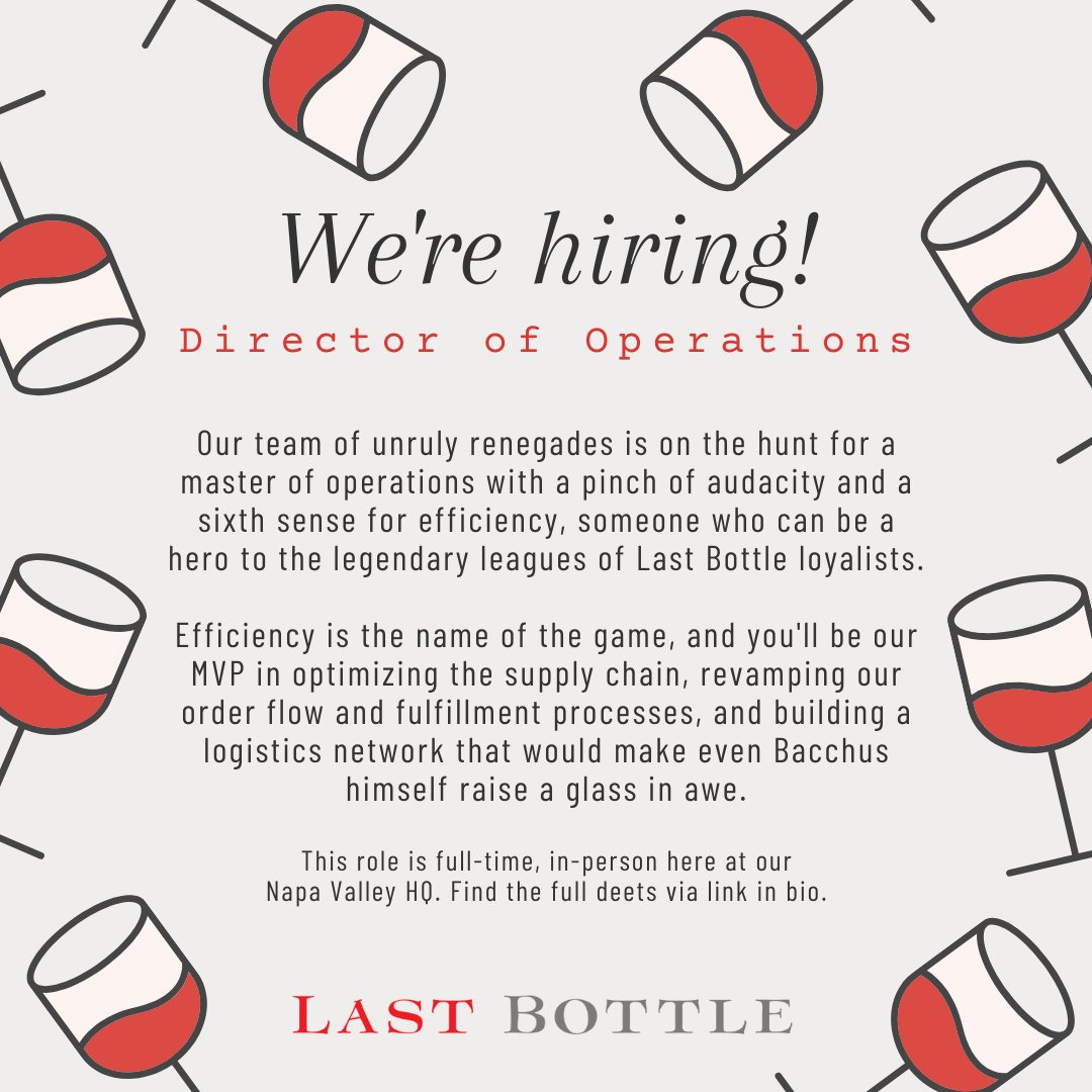 Attention operational witches/ warlocks: We're #hiring!