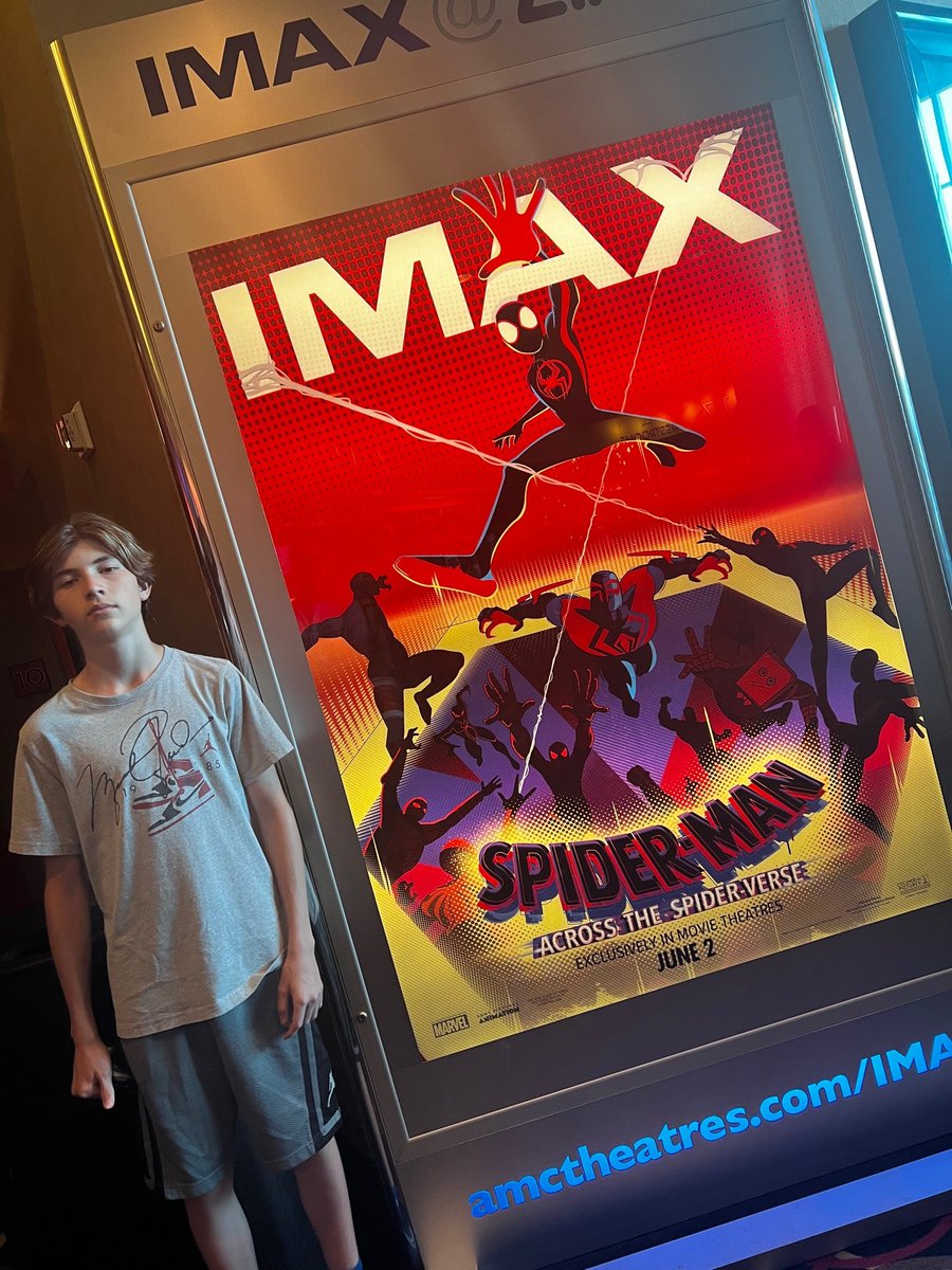 I'm at AMC Castleton Square 14 for Spider-Man: Across the Spider-Verse - The IMAX 2D Experience in Indianapolis, IN swarmapp.com/c/diViVd7Z3lm