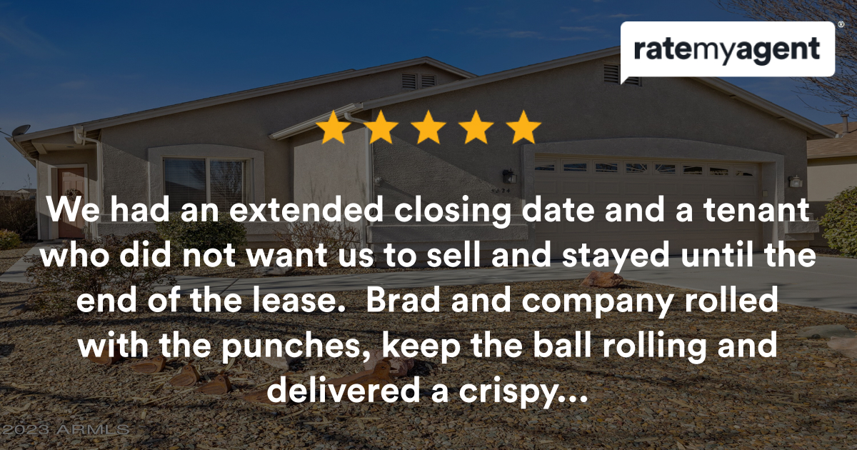 BergaminiGroup's tweet photo. My latest RateMyAgent review in Prescott Valley.
 SA532126000
https://t.co/QSWCYDYQUu

...
#ratemyagent #realestate #Keller_Williams_Arizona_Realty https://t.co/S948kjbfJc