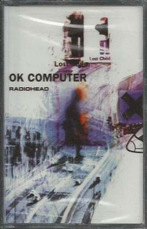 3CC0__'s tweet photo. Radiohead - Ok Computer Cassette Tape (1997) https://t.co/u1VRkSIuCT