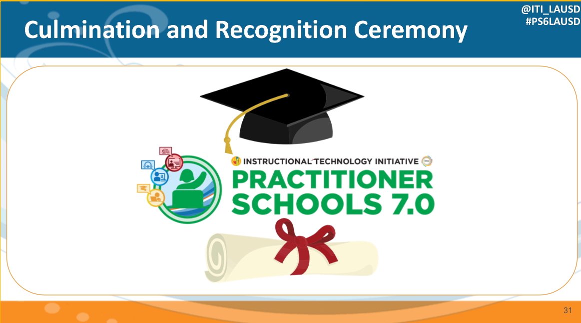 Congratulations to our #PS7LAUSD schools! Each school shared their impact as empowered learners, learned with <a href="/canva/">Canva</a>, participated in a keynote <a href="/k_shelton/">Ken Shelton</a> and had their walk up songs played as they received their certificates. Thank you for a fantastic year! #DigCitLA #CS4LAUSD