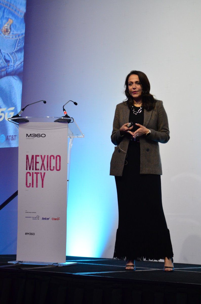 #M360 | Irma Wilde, <a href="/iiwilde/">Irma Wilde</a>, VPGM Customer Service, <a href="/ATTMx/">AT&T Mx</a> mencionó que la #tecnología debe tener un propósito desarrollando #casos de uso que beneficien a empresas, consumidores y sociedades para detonar el crecimiento económico.