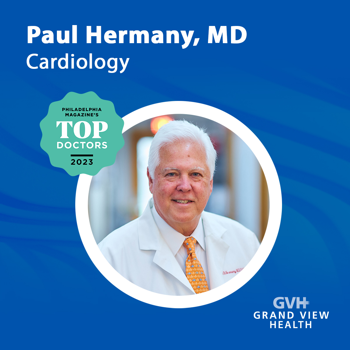 GVHHealth's tweet image. 💖He’s a Top Doc with lots of heart! Congratulations to cardiologist Paul Hermany, MD, with Buxmont Cardiology Associates, on making Philadelphia Magazine’s 2023 list of Top Doctors.
#GVHstrong #brandnewgrandview #topdocs
