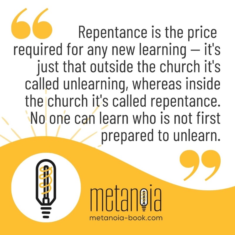 alanhirsch's tweet photo. π£ AVAILABLE NOW! Metanoia: How God Radically Transforms People, Churches, and Organizations From the Inside Out by @alanhirsch and @robkellyjr.
π Go to https://t.co/IN1P1F8DP5 for more info & FREE chapter! π
#metanoia #alanhirsch