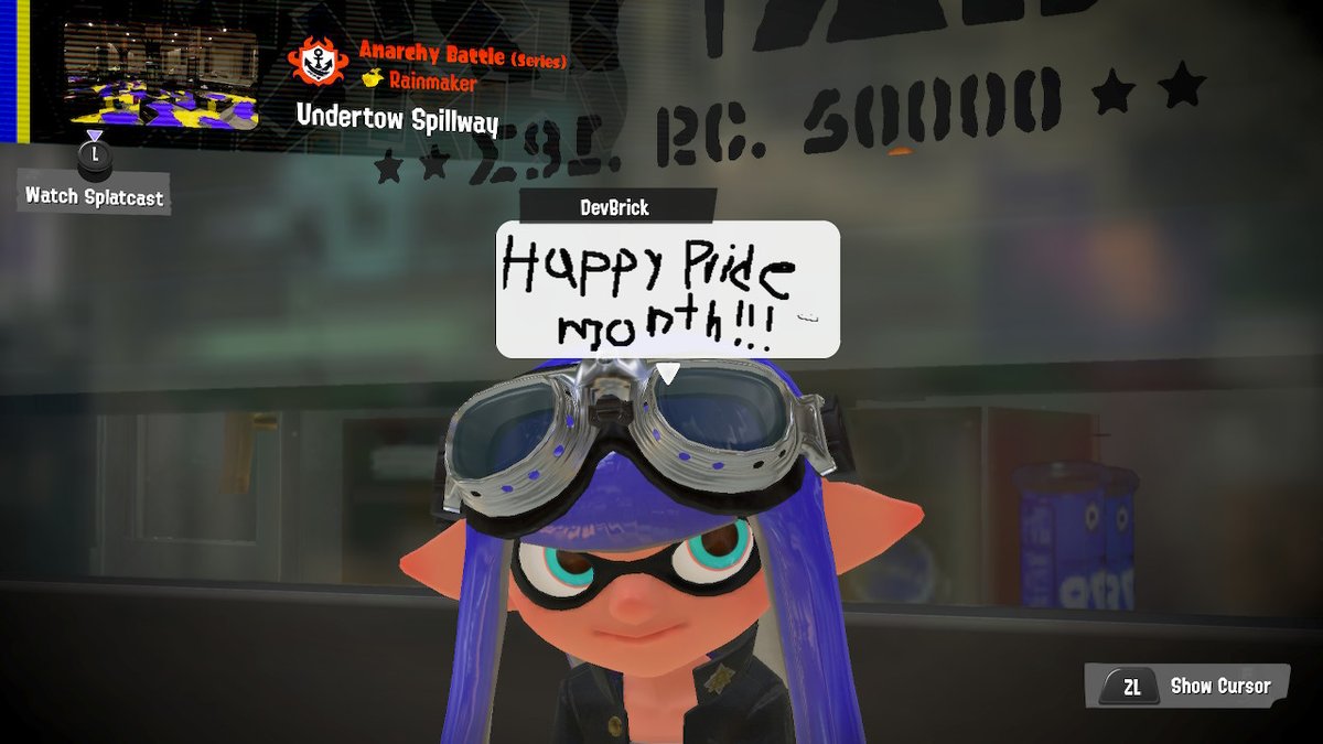 GameAndWill's tweet photo. #PrideMonth2023 #PrideMonth2023  #Splatoon3 #NintendoSwitch https://t.co/U6Ui14aG8K