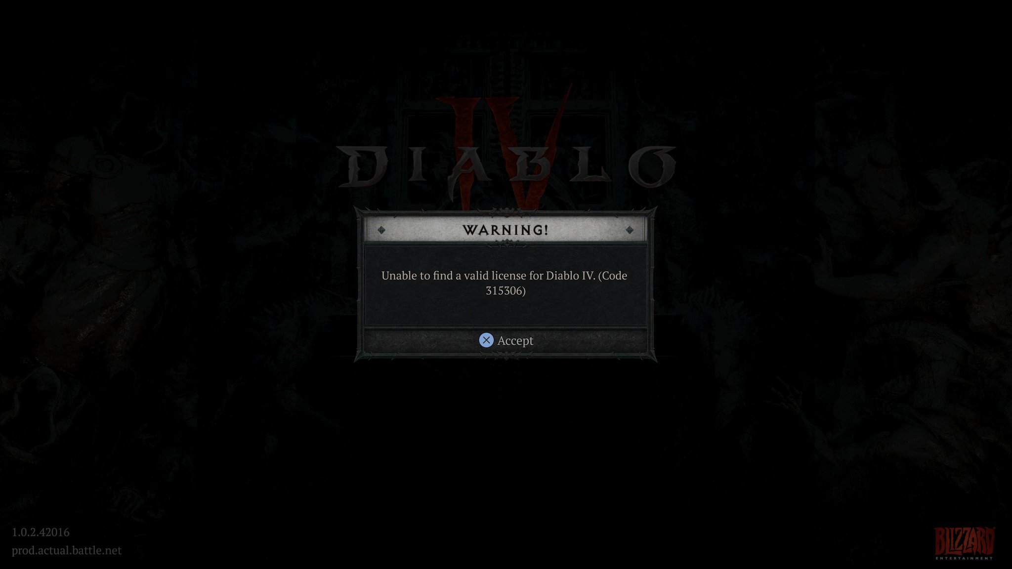 Khyzo on twitter ps5share diabloiv unable to find valid license