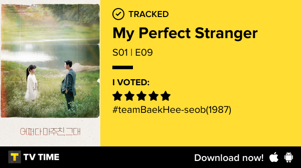 tha_yoon's tweet photo. I've just watched S01 | E09 My Perfect Stranger #metyoubychance https://t.co/qoCFvfHaOC #tvtime https://t.co/zd94mJ5B5j