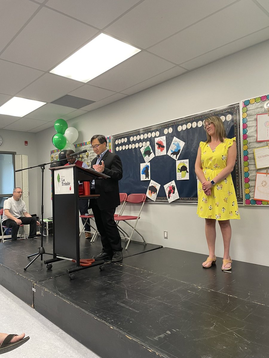 Congratulations to @cscninfo on the official grand opening of École La Trinité. Education is one of the most critical investments we can make in our future. It shapes the next generation of leaders, innovators, and entrepreneurs. #cscn #francophone #schools #education