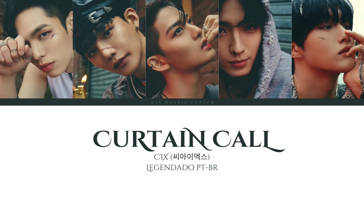 CIXBR_FANSUB's tweet photo. [✨] Disponível no nosso canal a música 'Curtain Call' legendada em português! Não esqueça de curtir e se inscrever~  

🔗https://t.co/RvzzivybDk

#CIX #씨아이엑스 #BX #승훈 #배진영 #용희 #현석 #OK_Episode2 #ImOK #SavemeKillme https://t.co/xem6shQA3A