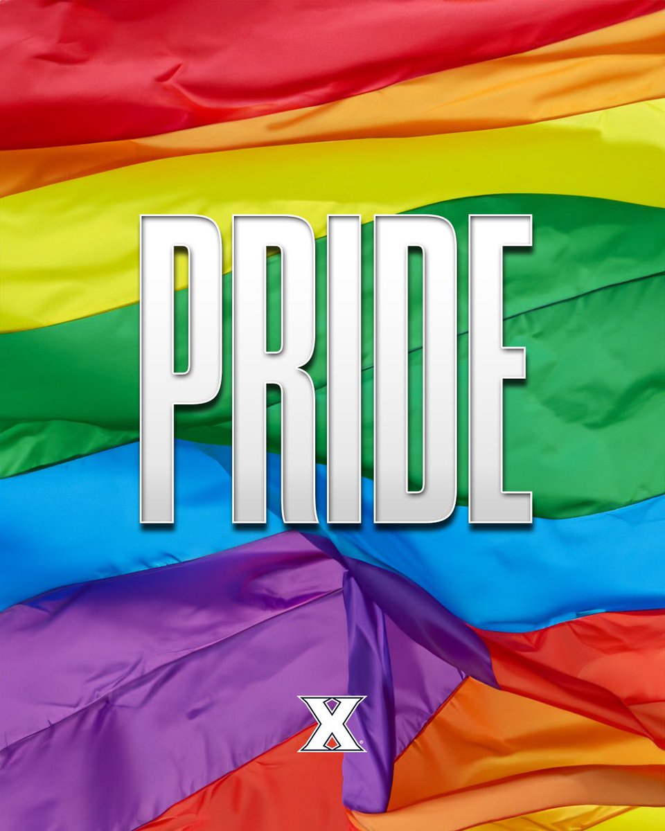 Happy #Pride Month, Xavier Nation! 🏳️‍🌈

#LetsGoX