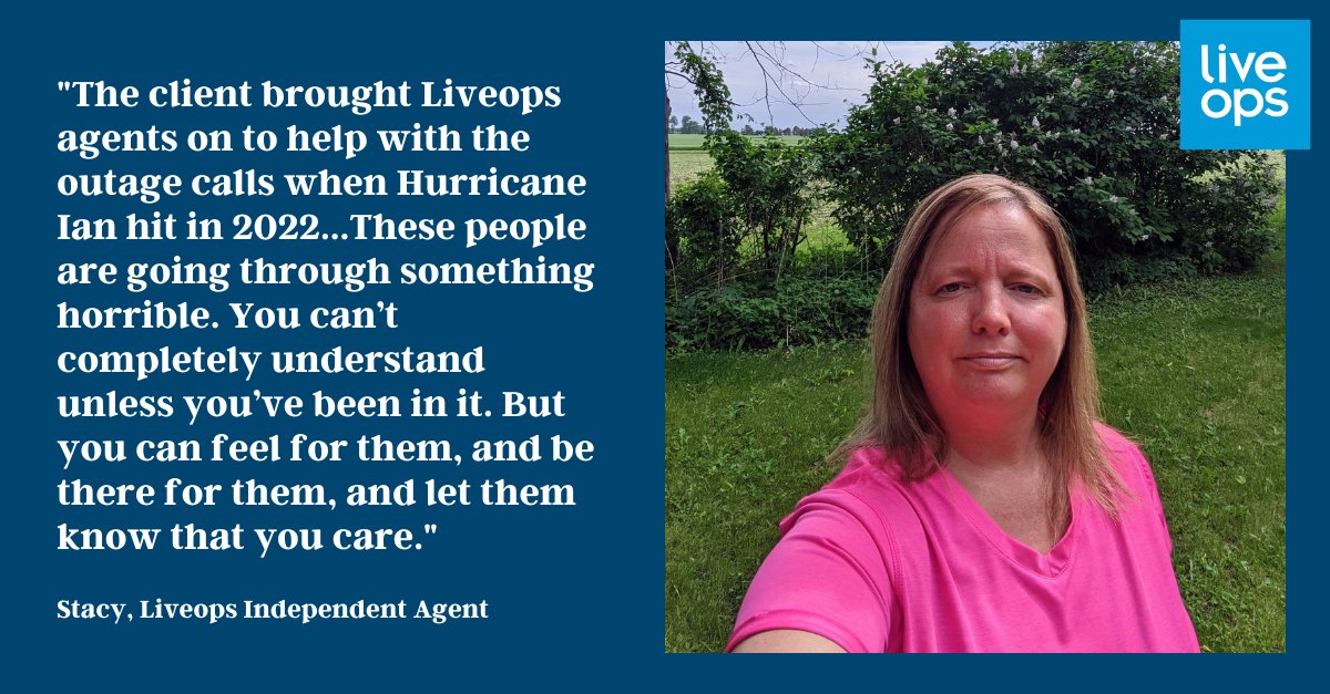 Liveops's tweet photo. From school bus driver 🚍 to successful Liveops Independent agent 🎧, Stacy’s professional journey is a testament to the power of transferrable skills and finding work-life balance ⚖️ Read about Stacy’s story here: https://t.co/sEdMTebp86 #LiveopsAgentSpotlight #LiveopsNation https://t.co/UNtCmkoD3C