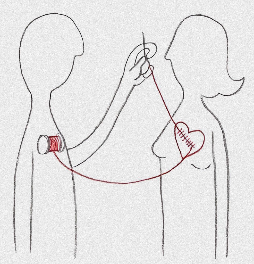oureflexao's tweet photo. "olha, vamos consertar isso para não nos perdermos" ❤️‍🩹 https://t.co/3NREPmDpuo