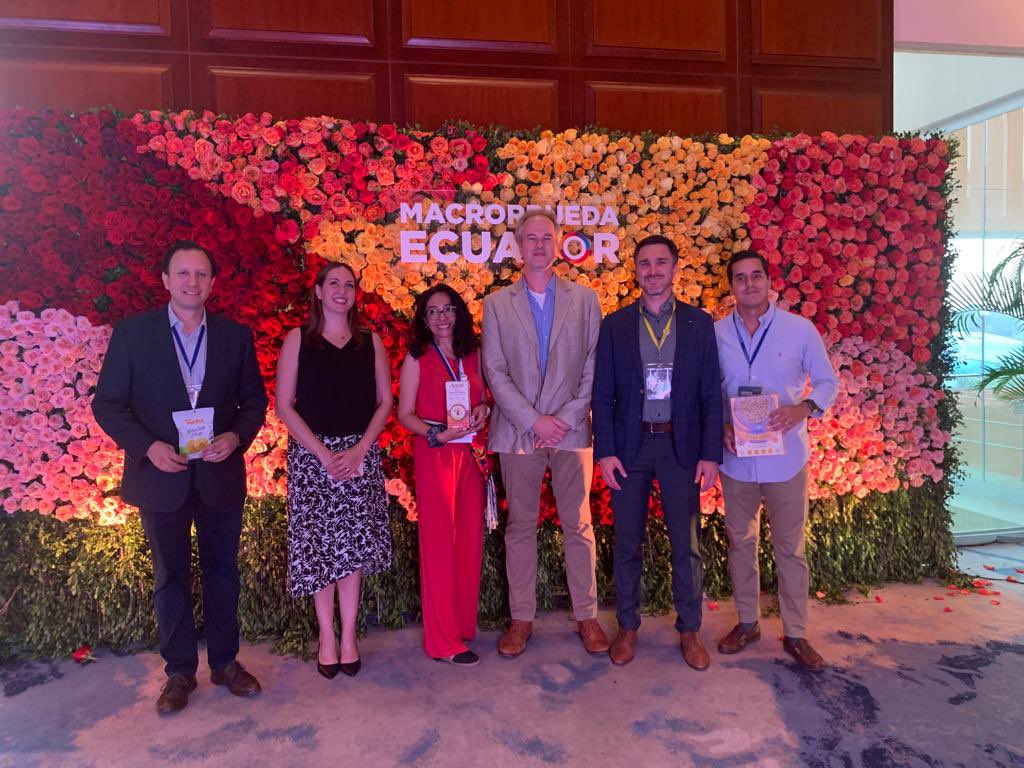 ¡Participamos en la 11va edición de la #macrorueda con éxito! ¡Gracias <a href="/Produccion_Ecu/">Ministerio de Producción</a> por crear este espacio de conexión entre negocios ecuatorianos hacia el mercado internacional. ¡Emocionados por seguir construyendo alianzas con el extranjero! ✨🍃 #WipalaSnacks