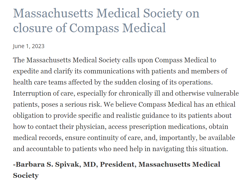 Massachusetts Medical Society (MMS) tweet media