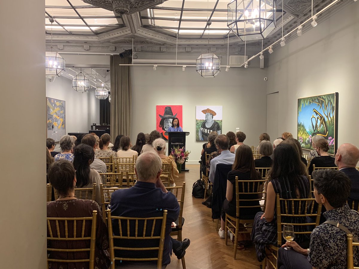 Sandra Lim receives the Jackson Poetry Prize, reads from The Curious Thing <a href="/wwnorton/">W. W. Norton & Company</a>.  #JacksonPrize