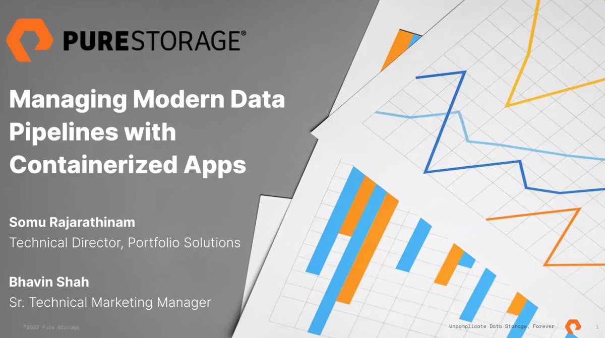 Managing Modern Data Pipelines with Containerized Applications — Mature #Analytics Strategy is essential to stay ahead in a competitive market: bit.ly/3qlnlSE by @PureStorage
——
#PureStorage #StorageMatters #BigData #CDO #DataStrategy #DataManagement #AI #ML #DataScience