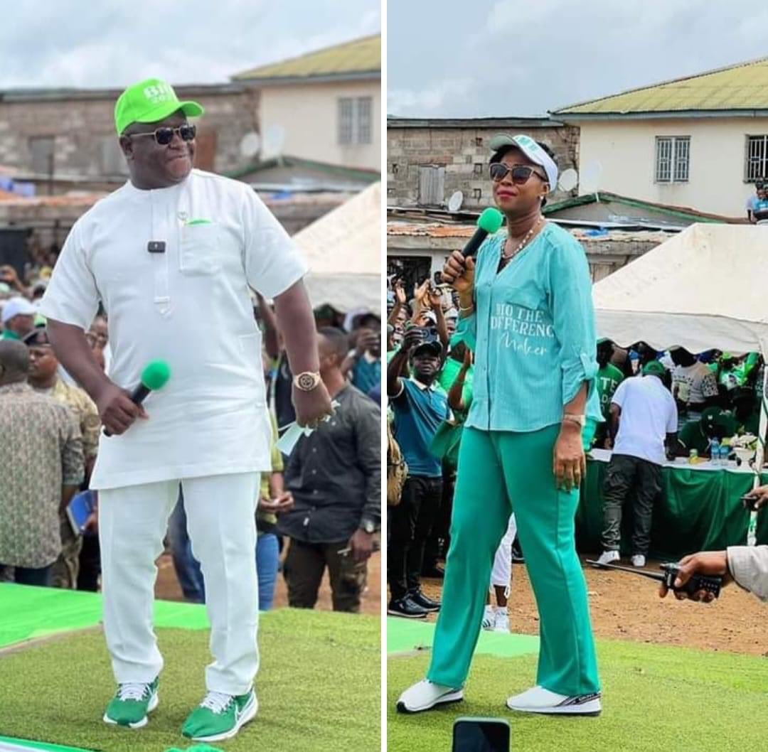 Ladyfatimabio's tweet image. It was a great day yesterday at the West Urban District where we had the opportunity to explain to the people #presidentbio agenda for 2023-2028. Together with everyone on board Salone Mos Betteh.