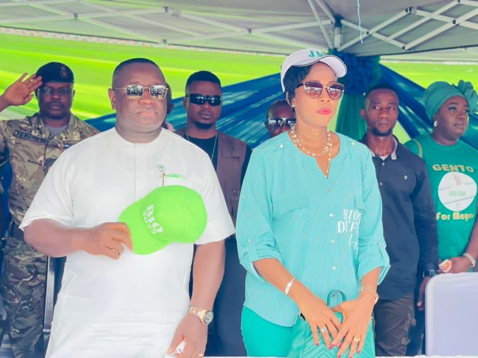 Ladyfatimabio's tweet image. It was a great day yesterday at the West Urban District where we had the opportunity to explain to the people #presidentbio agenda for 2023-2028. Together with everyone on board Salone Mos Betteh.