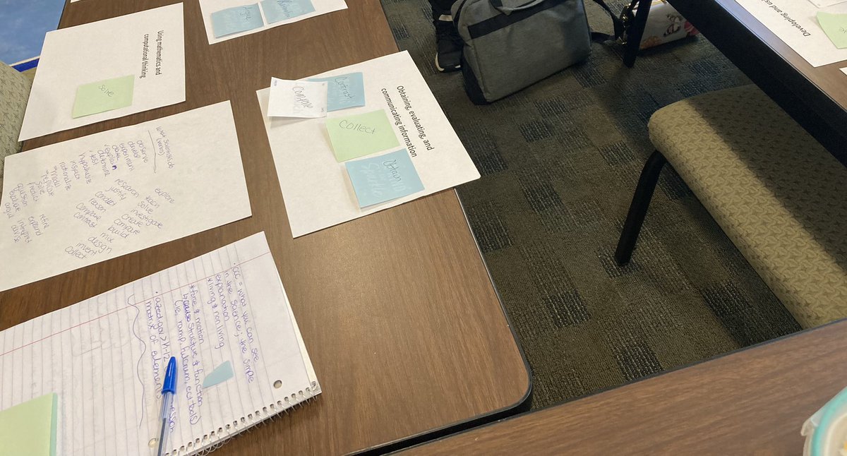 Summer nights and learning can go together! Tonight’s class has been so engaging. I look forward to implementing the combination of cross-cutting science, engineering/design thinking and collaboration in the classroom!#MercerU