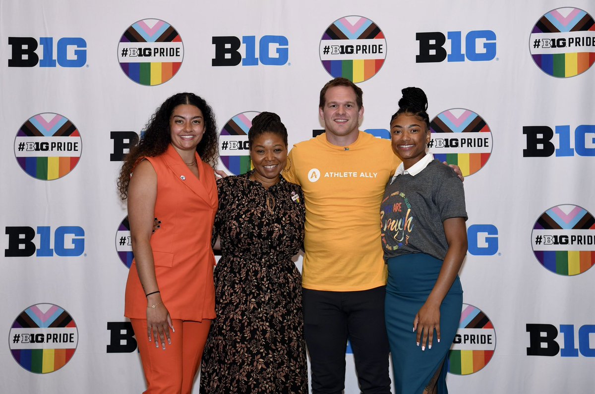 Big Ten Conference (@bigten) on Twitter photo Thank you to our #B1G partner <a href="/Old_National/">Old National Bank</a> EVP and Chief Diversity, Equity & Inclusion Officer, Corliss Garner and <a href="/hudsonism/">Hudson Taylor</a> from <a href="/AthleteAlly/">Athlete Ally</a> for speaking on today’s LGBTQ+ Symposium Equipping Allies panel! #B1GPride Thank you to our #B1G partner <a href="/Old_National/">Old National Bank</a> EVP and Chief Diversity, Equity & Inclusion Officer, Corliss Garner and <a href="/hudsonism/">Hudson Taylor</a> from <a href="/AthleteAlly/">Athlete Ally</a> for speaking on today’s LGBTQ+ Symposium Equipping Allies panel! #B1GPride