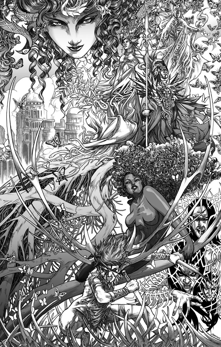 Fan Art of the comic series 'Wonder Woman Historia - The Amazons'. Truly an iconic story from start to finish!

Have a great weekend! :)

#WonderWoman #Historia #TheAmazons #DCComics #KellySueDeConnick #PhilJimenez #GeneHa #NicolaScott #FanArt #ElvinChing #Comics #Pencils