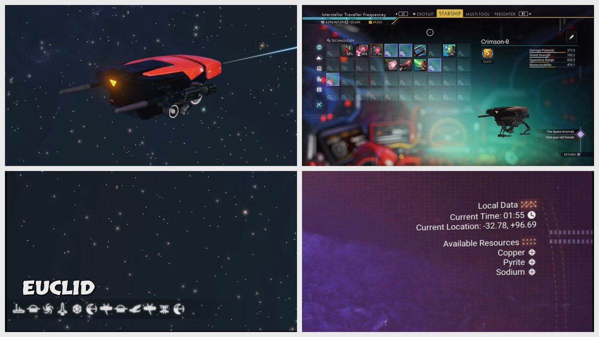 Frequencey71's tweet image. Sentinel Interceptor, Euclid #NMSInterceptor #NoMansSky #NoMansSkyShip #NMSPhotography #ShareFactoryStudio #PS5Share