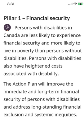 @CQualtro @ethoscmgonline @TEAMWork1997 @CanadaSafetyCSC @CHHA_AMEC @s_malcolmson @Irek_K @mayorkrog @SeamusORegan @InclusionCA Your position is a COMPLETE conflict of interest! Some #PWD can't work, some are SENIORS (38% in fact). #PWD DESERVE to have their own representation! Someone who will make them priority & give them their undivided attention & not be on tour while a Bill sits WAITING-GET IT DONE!