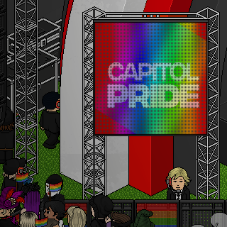 MekarHB's tweet photo. e o palco do #CapitolPride que ta tudo!! https://t.co/mhEp3CFJK6