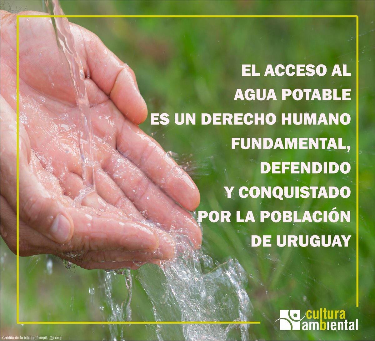 uruambiental's tweet photo. 💦Defendemos el derecho al acceso al agua potable, por lo cual adherimos al reclamo por medidas que garanticen el abastecimiento a toda la población afectada por la emergencia hídrica💧 https://t.co/qOwKcUsUWI