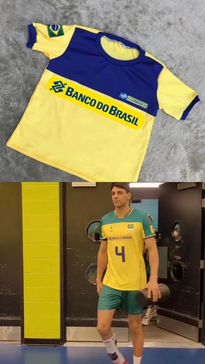 O uniforme dos correios é mais bonito que o da seleção kkkkkkkkkkkkk