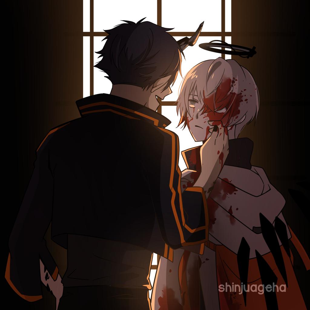 _agehalily_33's tweet photo. man this whole arknights stuff really brings me back to my flamexe phase 😅 I kinda miss my old demonxangel crack ship so here's a repost of my old stuff 🥺💕
#flamexe #flamexecutor https://t.co/SXJHGV06r6