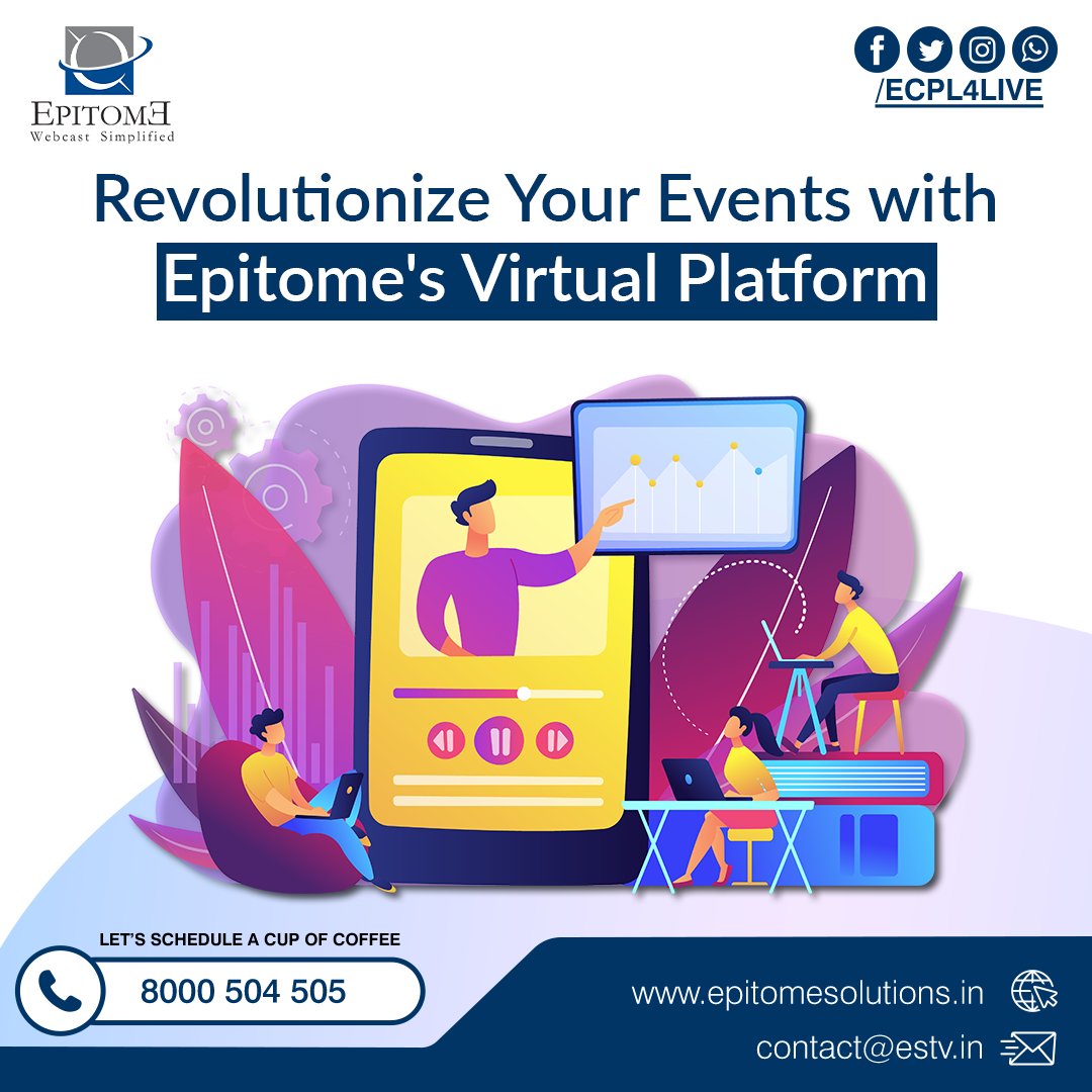 #RevolutionizeYourEvents with Epitome's Virtual Platform! Experience the future of event hosting with our cutting-edge technology.
#EpitomeWebinars #Webinar #live #Webcast #Event #ExpertInsights #SuccessTips #ProfessionalDevelopment #PersonalGrowth #Epitomesolutions #webinar