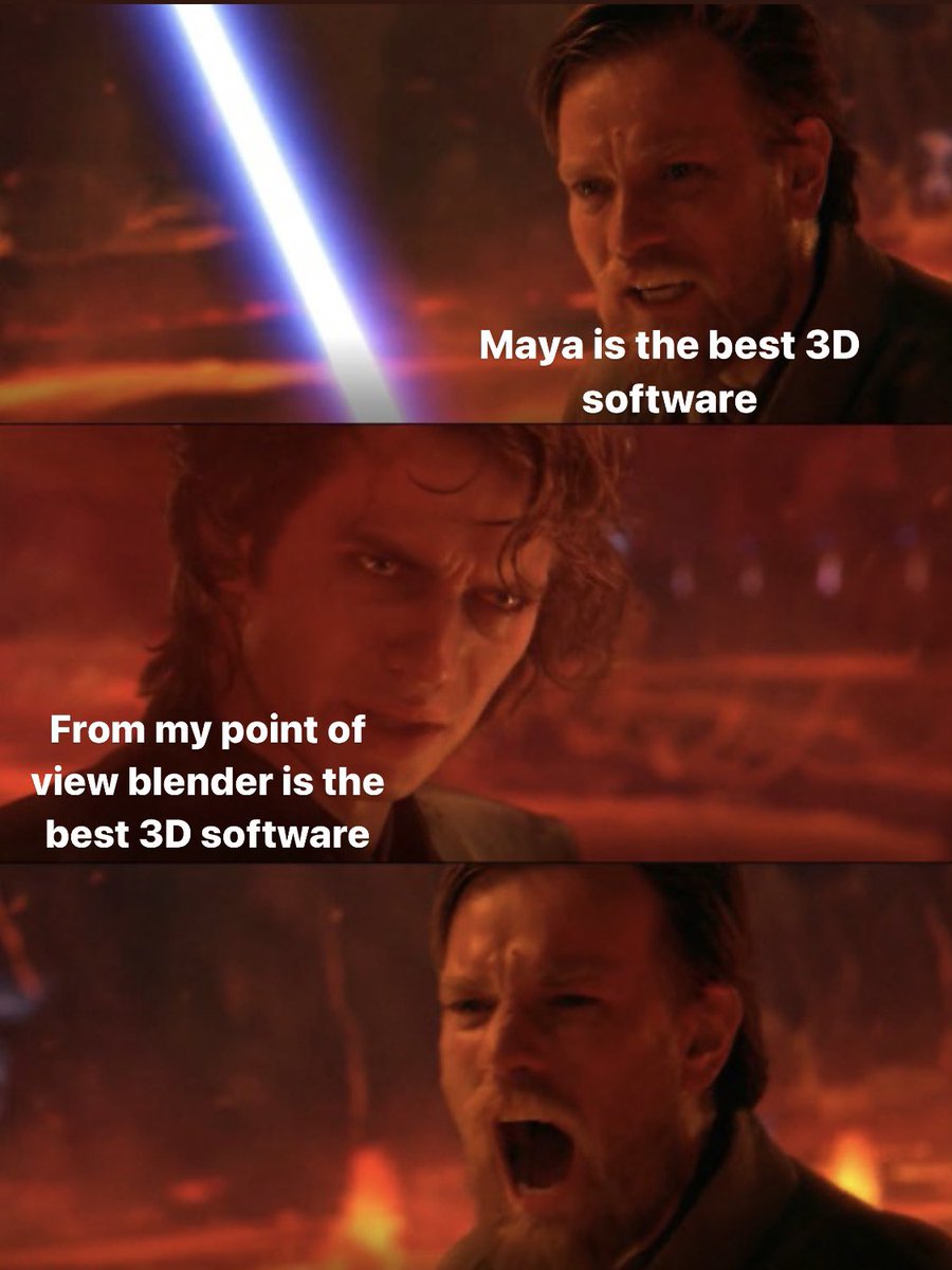 MichaelG_3D's tweet image. 3D artists arguing on Twitter xD #gameart #gamedev