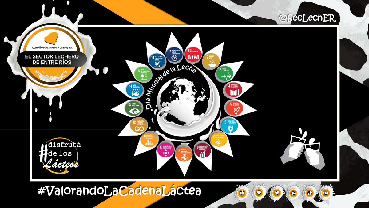 Hablemos de sostenibilidad 🥛🧀🍦🌎
Para el #sectorlácteo, los ODS brindan una oportunidad nueva y emocionante para demostrar cómo será un líder en el cumplimiento de los objetivos ...
➕info. 👇facebook.com/photo?fbid=270…
#WorldMilkDay
