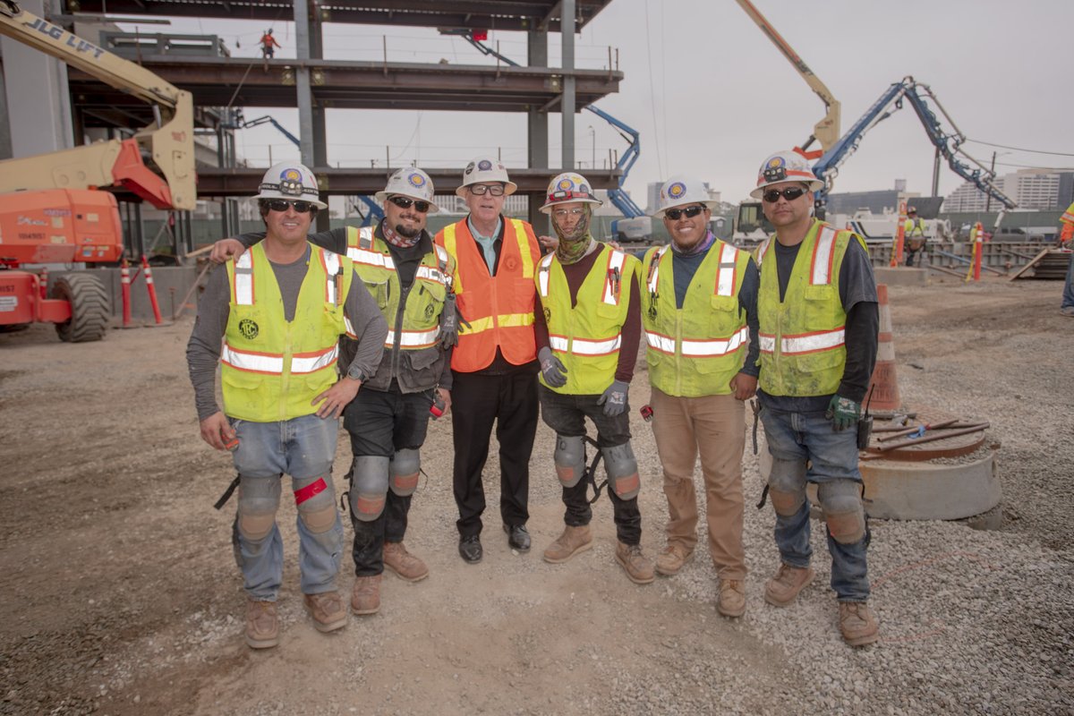 LAX’s antiquated infrastructure is literally being transformed, and Local 11 members are laying the foundation for a new transportation future. Read the full story about how Local 11 is ushering in a new era that will impact millions of people: ibew11.org/wp-content/upl… #ibew11