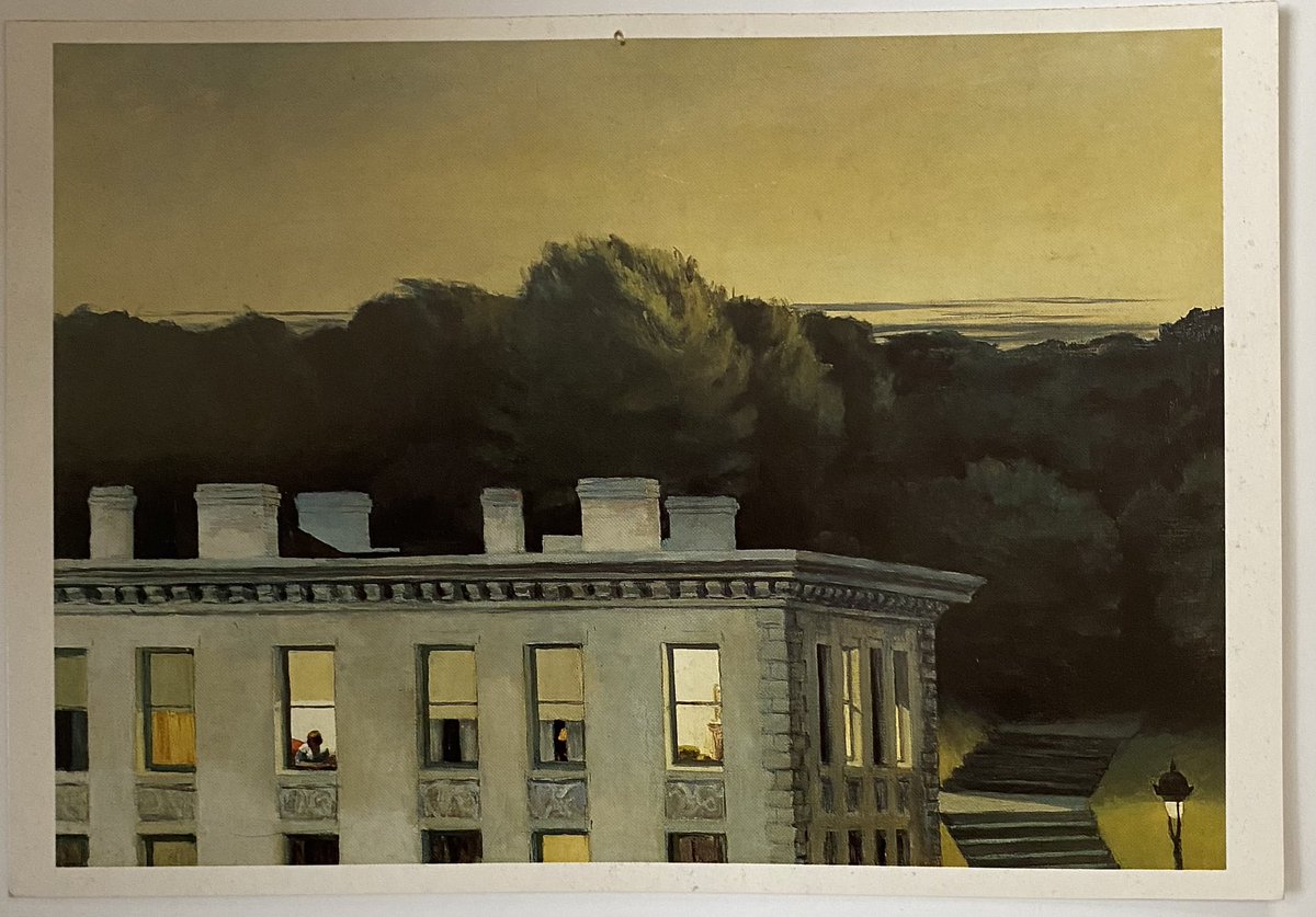 ホッパーの緑色…

#EdwardHopper
#エドワードホッパー