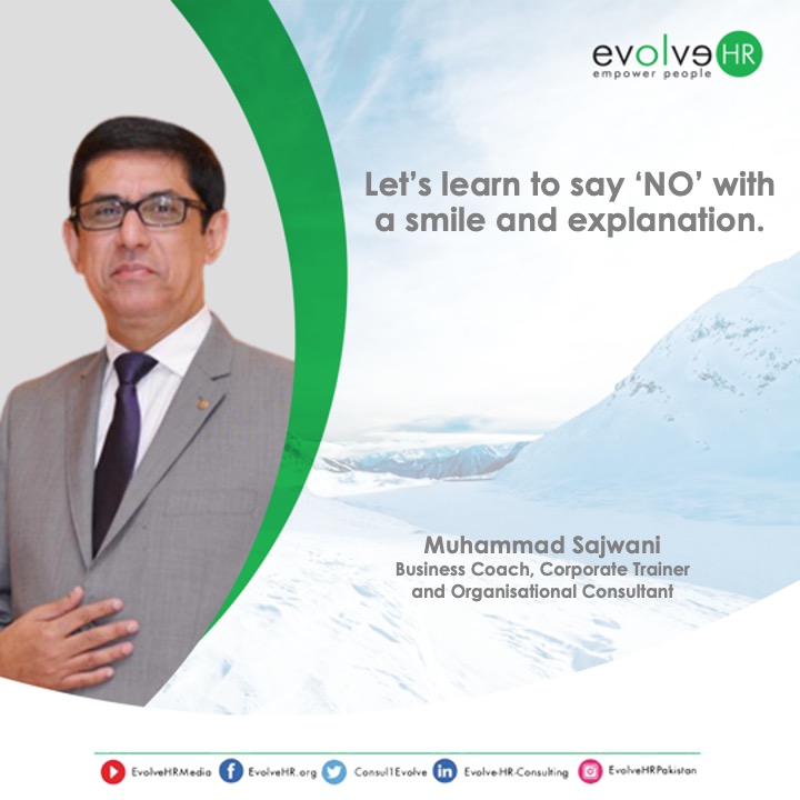We all need to learn the art of saying a slow ‘yes’ and the quick ‘no'.

#no #yes #sayno #sayyes #learn #smile #explanation #rightway #compassion #leaveyourgorund #please #success #wellbeing #time 
 
#evolvehr
#empowerpeople 
#premierhrservices
#hrconsulting 
#inspirationalQuotes