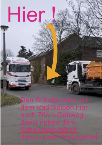 Sichere Schulwege und eigenständige Mobilität für Kinder gibt es aber nicht mit Straßenplanungen im Stile der 80er Jahre, wo Kinder schutzlos dem mot. Verkehr ausgesetzt sind. Daher müssen Planungen für #Kastanienallee und Str. vor Schönholz modernen Standards angepasst werden.