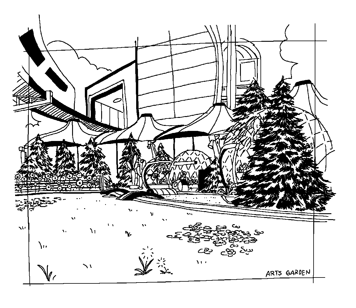 some monochrome environment studies