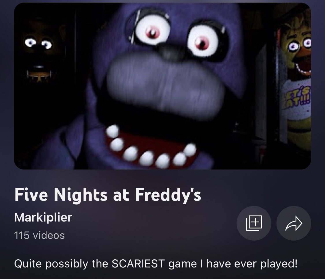 behind every hot girl there is a deep and strong connection with markiplier’s five nights at freddys videos