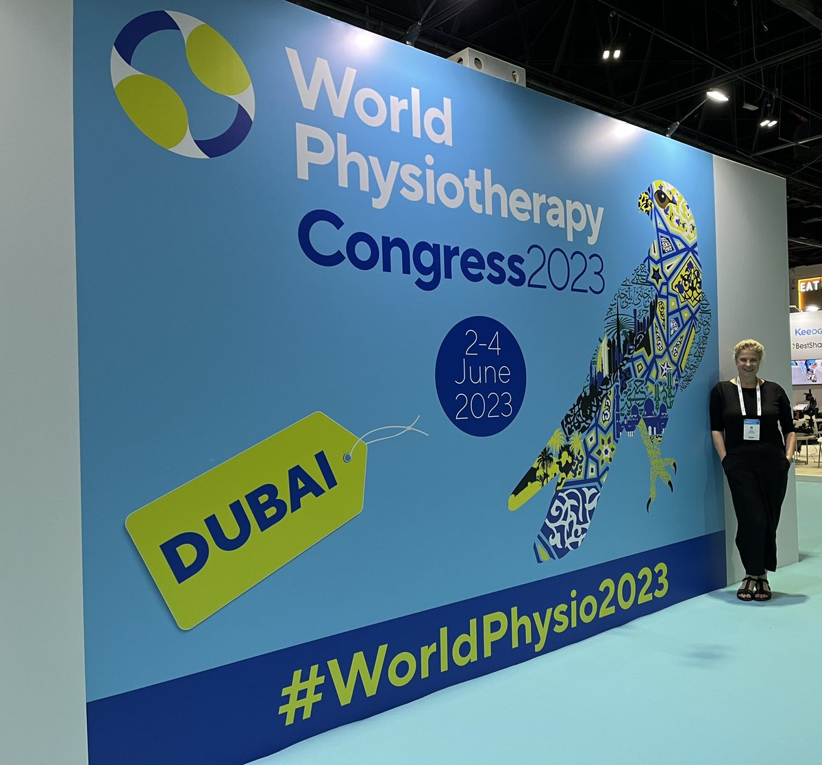 clairehamshire's tweet image. Delighted to be at  #wcpt2023 representing @SalfordUni  and presenting collaborative research with @oconnor_debs latest paper now available open access tandfonline.com/doi/full/10.10…