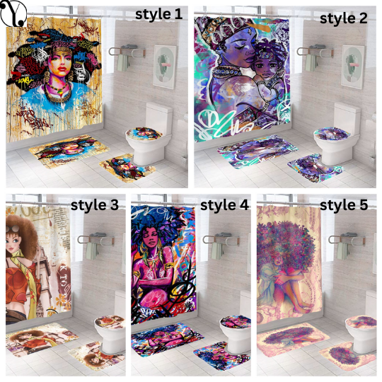 Check out this product 😍 Print Shower Curtain Set Waterproof Bathroom Curtains Soft Anti-slip Bath... 😍 

#showercurtain #homedecor #bathroomdecor #redbubble #bathroomdesign #bathroom #showercurtains #design #interiordesign #shower #curtain #duvet #art #curtains