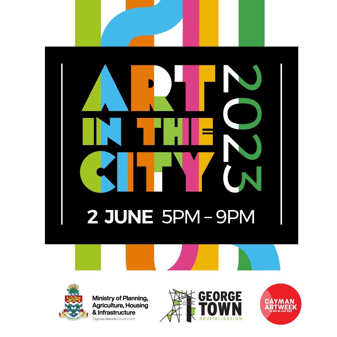 The Ministry, through its George Town Revitalisation Initiative hosts 'Art in the City' on Cardinall Ave, tmrw June 2.

A partnership with Cayman Art Week, the event brings the community together in our historic city centre.
