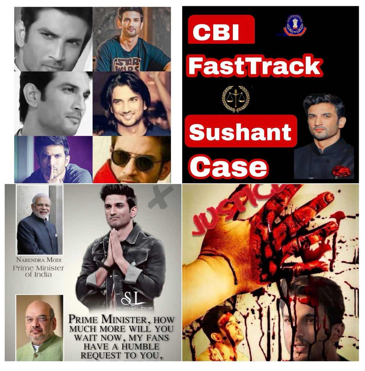 DebPooja1's tweet photo. CBI 😡
Who killed Our Sushant And Why 🤔
CBI WakeUp 😠
Why Delay In Sushant Murder Mystery Case 🔥
@PMOIndia @narendramodi @AmitShah  @BJP4India 🛑

Worldwide Justice For Sushant Singh Rajput 💫 

❤️ @itsSSR ❤️ 
Countdown Begins In SSR Case 🔥
#JusticeForSushantSinghRajput https://t.co/wHFCL6yrye